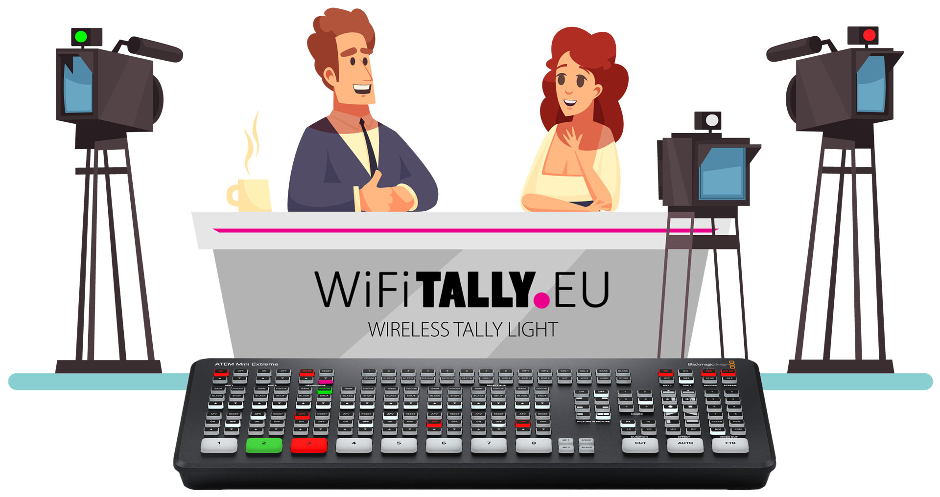 WiFi Tally - wireless tally light