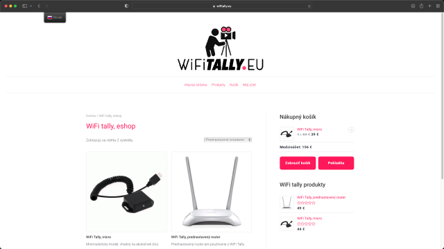 WiFiTally - e-shop